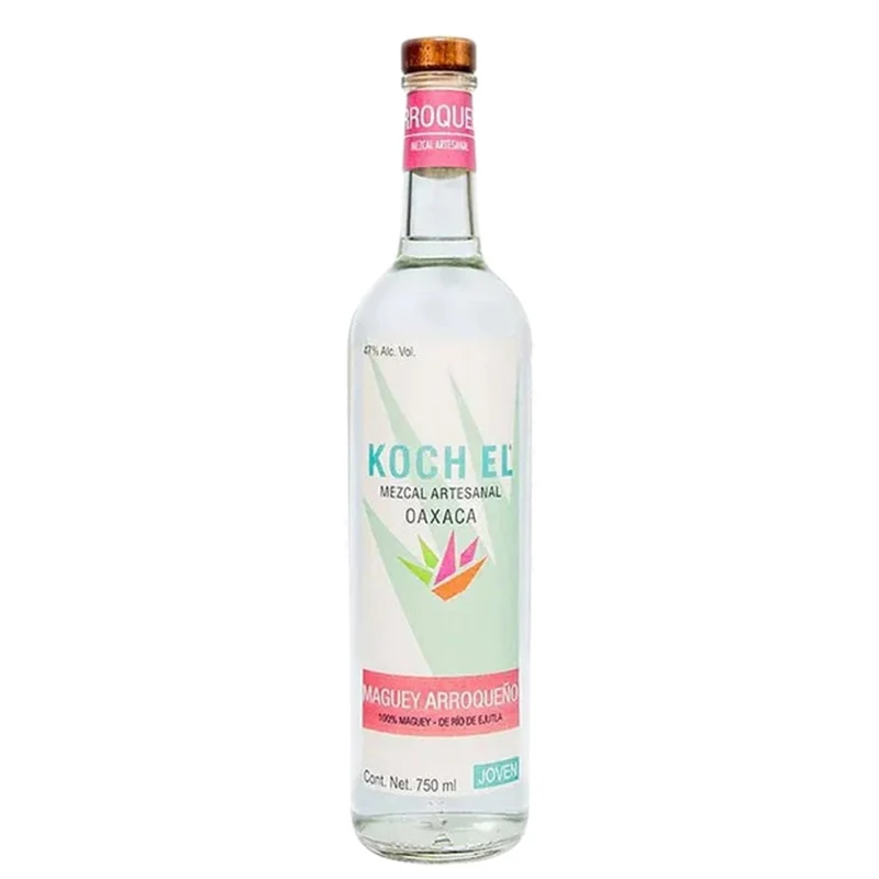 Koch El Mezcal Artesanal Joven Maguey Arroqueño De Rio De Ejutla