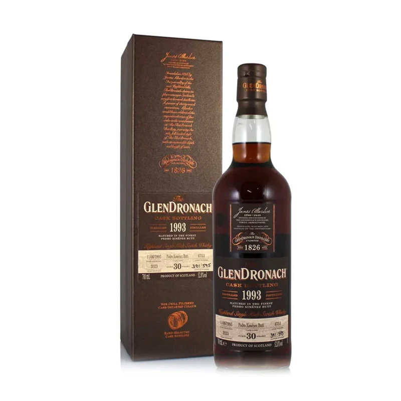 GlenDronach 30 Year Old 1993 Cask #6753 52.8%