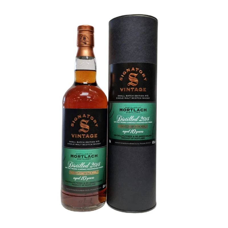 Mortlach 10 Year Old Small Batch #15 Signatory Vintage 48.2%