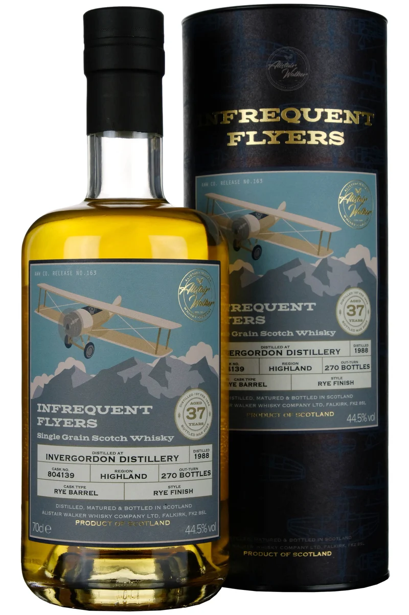 Invergordon 1988-2025 | 37 Year Old Infrequent Flyers Single Cask 804139