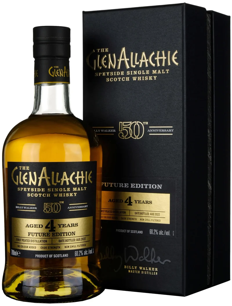 Glenallachie 4 Year Old Billy Walker 50th Anniversary Future Edition Bottled 2022