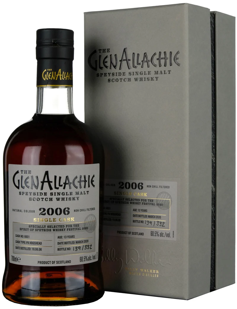 Glenallachie 2006-2020 | 13 Year Old Single Cask 6601 Spirit Of Speyside Festival