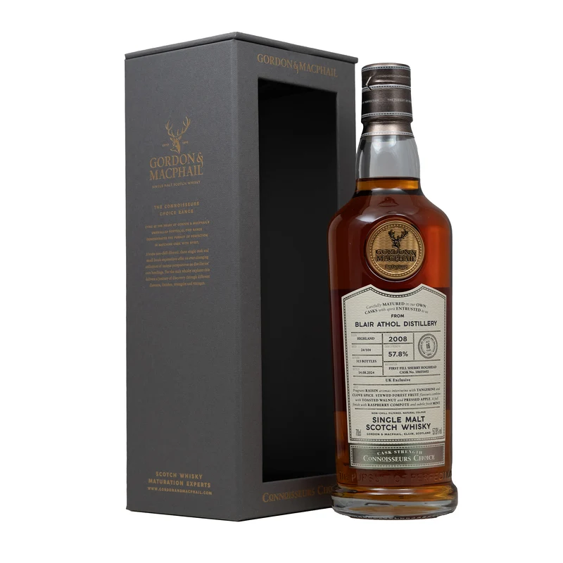 Blair Athol 2008 16 Year Old Whisky GM Cask #18601602 57.8%