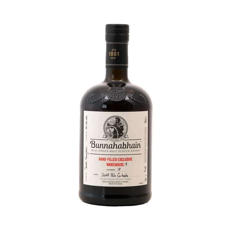 Bunnahabhain Warehouse 9 2007 Palo Cortado Single Malt Scotch Whisky 55.1%