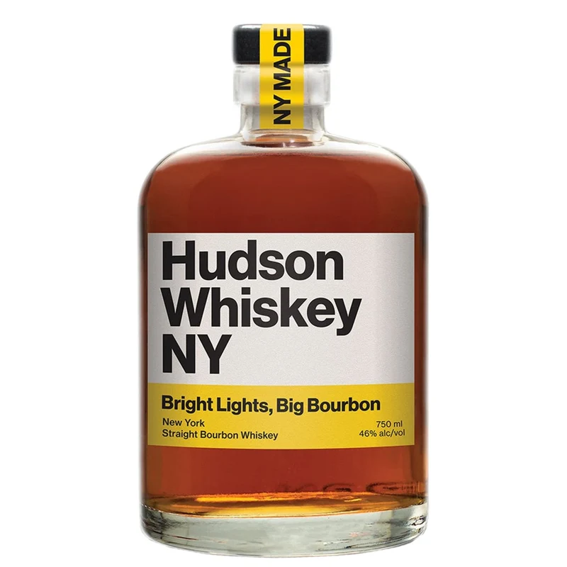 Hudson Whiskey Bright Lights Big Bourbon