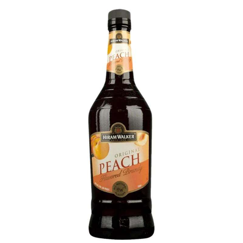 Hiram Walker Peach Flavored Brandy