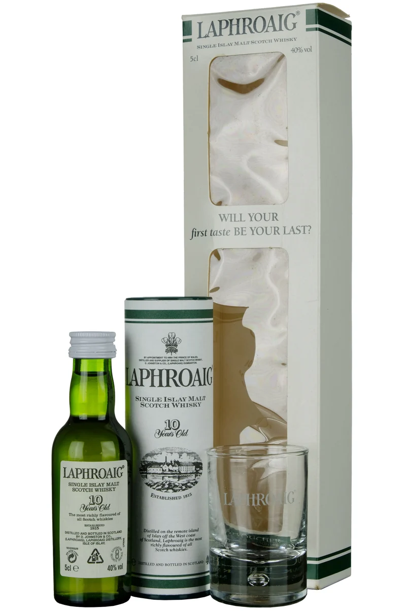 Laphroaig 10 Year Old Miniature Set