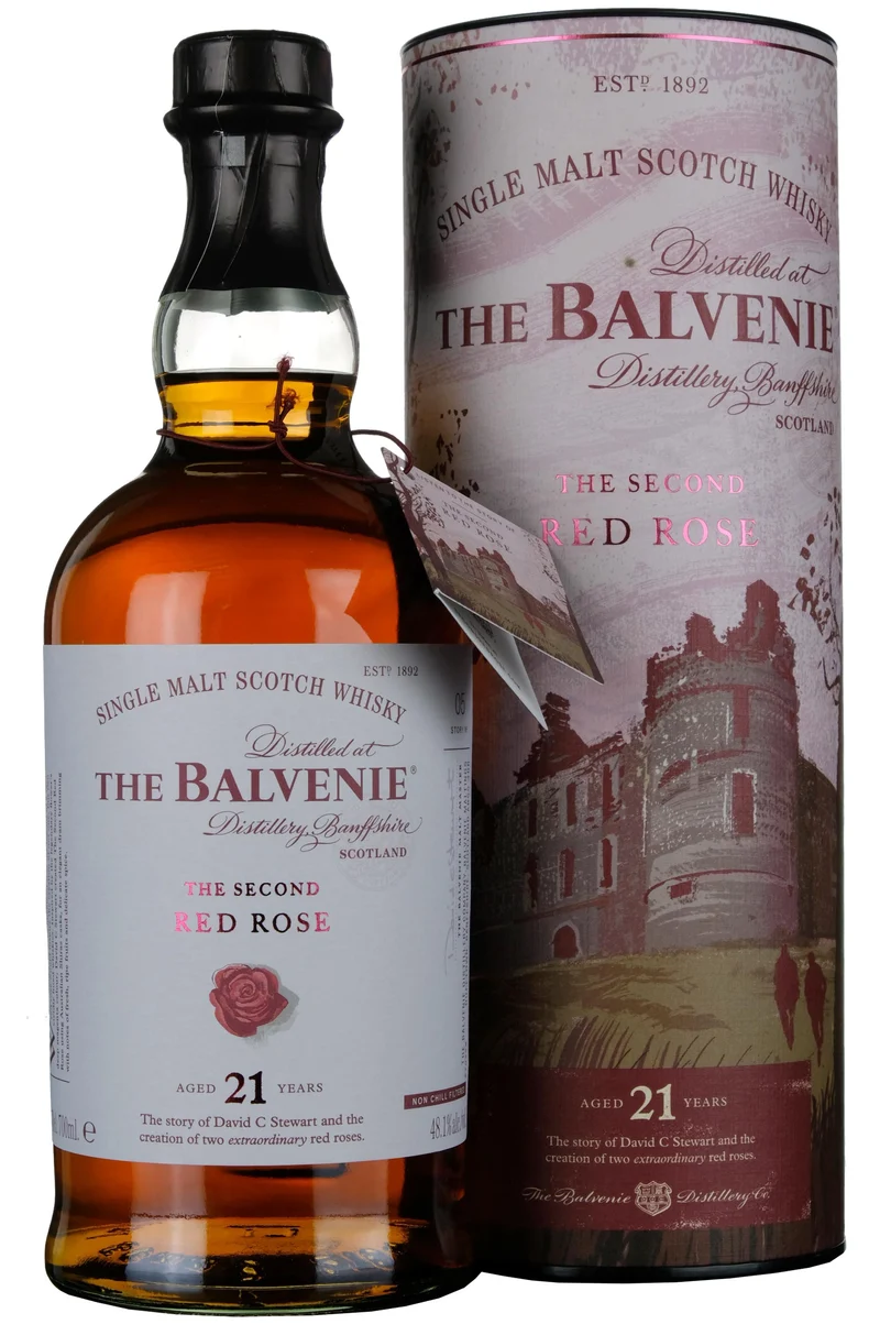 Balvenie 21 Year Old The Second Red Rose Story No.5 Bottled 2020