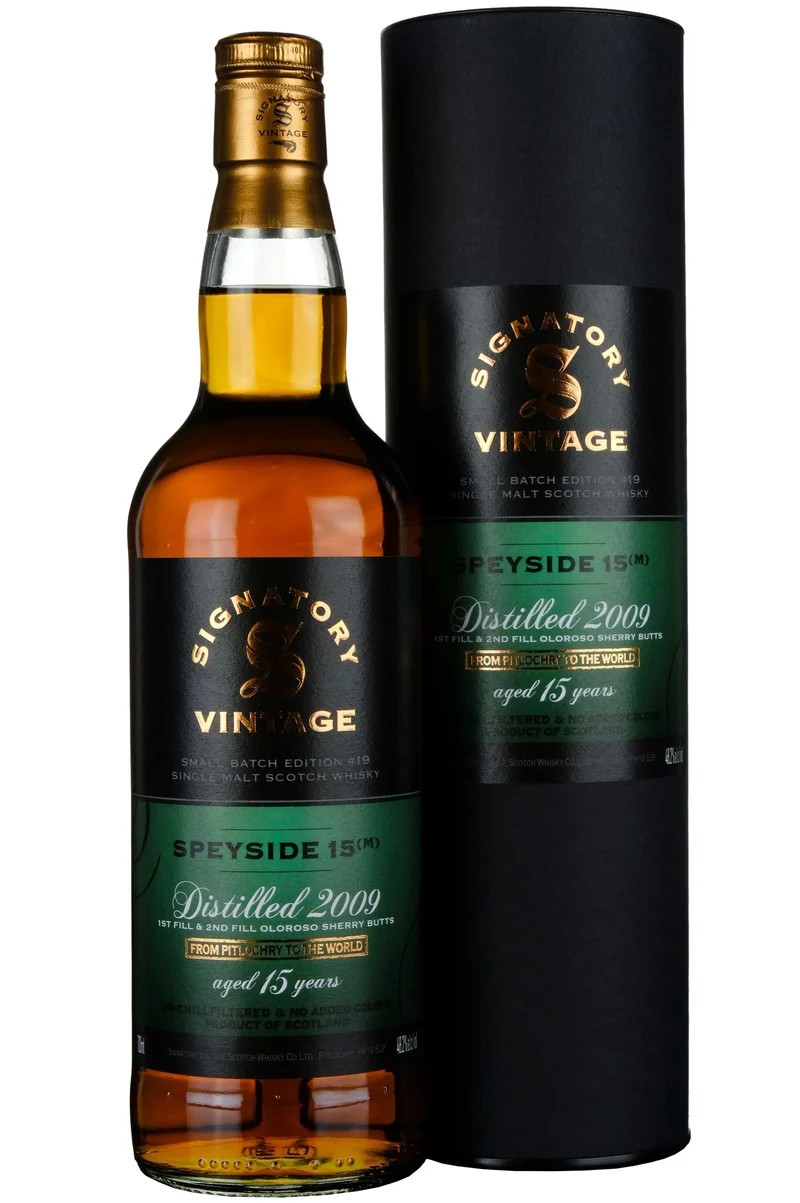 Speyside (M) 2009-2025 | 15 Year Old Signatory Vintage Small Batch Edition 19