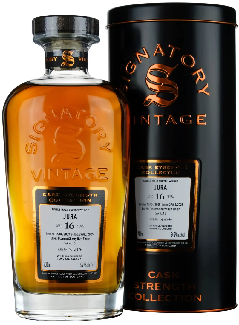 Jura 2009-2025 | 16 Year Old Signatory Vintage Cask Strength Collection Single Cask 15