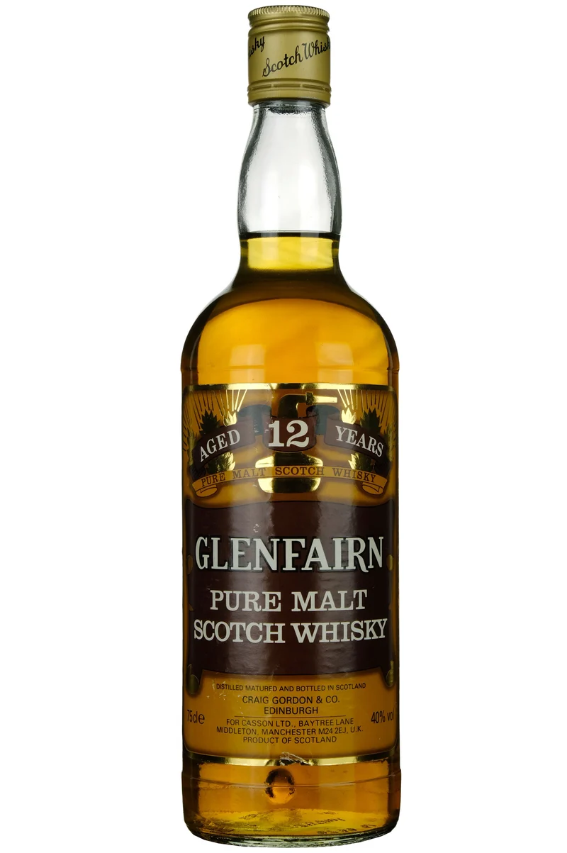 Glenfairn 12 Year Old Pure Malt 1980s