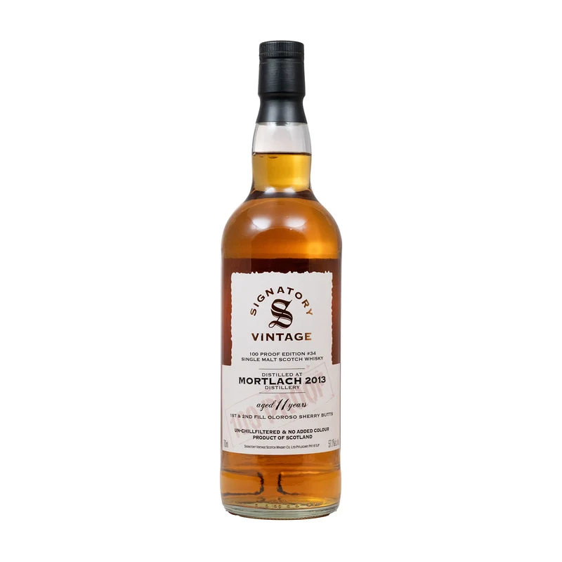 Mortlach 2013 11 Year Old 100 Proof Collection Edition 34 57.1%
