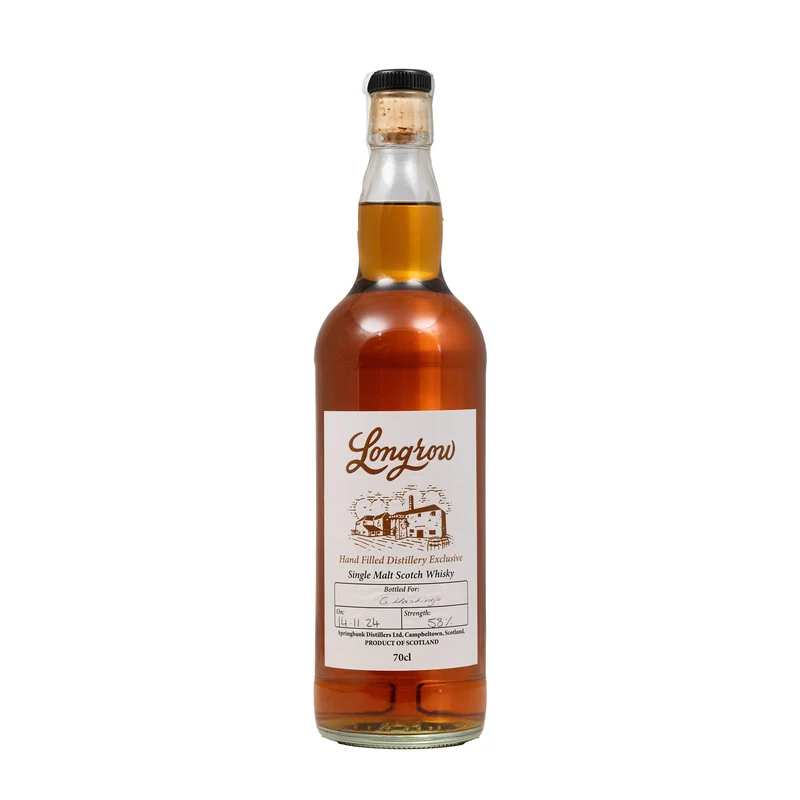 Longrow 2024 Distillery Exclusive Hand Filled Whisky 58%