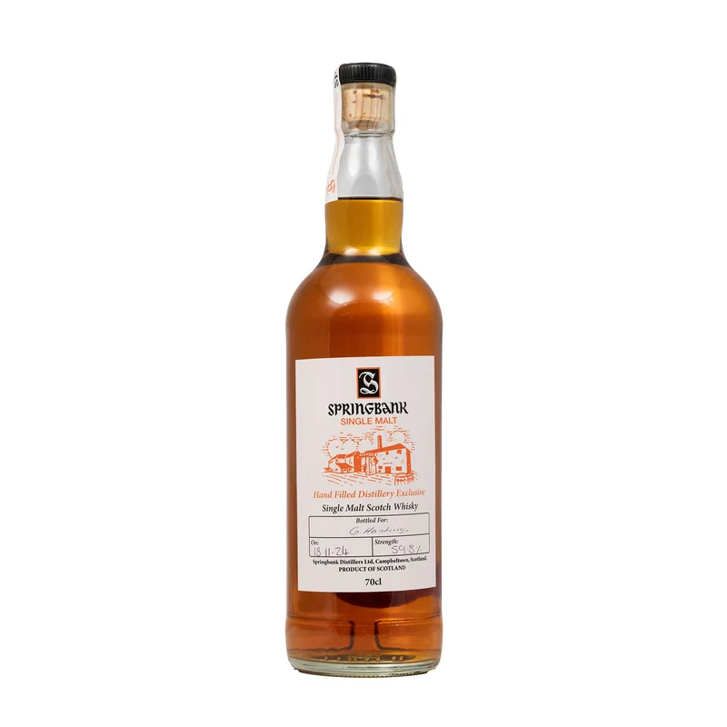 Springbank 2024 Distillery Exclusive Hand Filled Whisky 59.8%