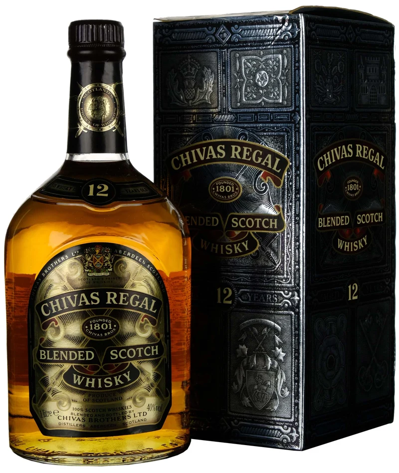 Chivas Regal 12 Year Old Early 2000s 1 Litre