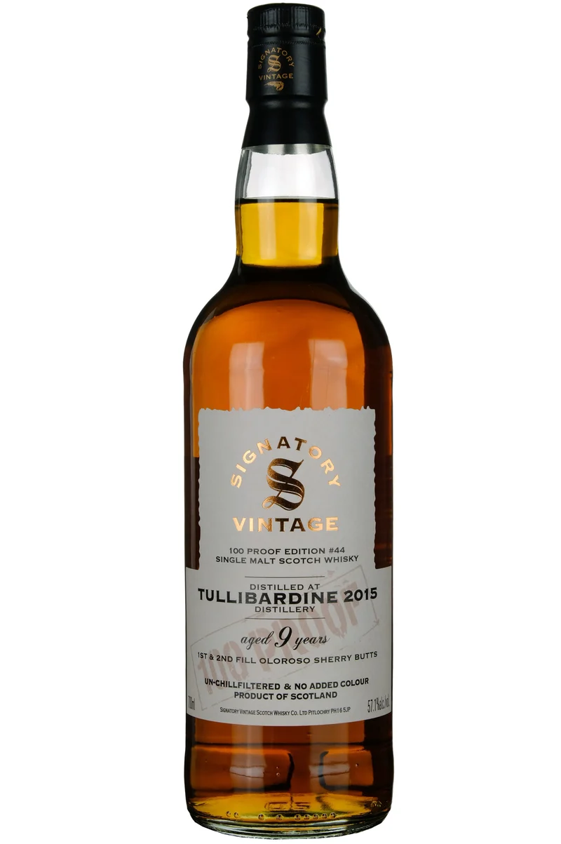 Tullibardine 2015-2025 | 9 Year Old Signatory Vintage 100 Proof Edition 44