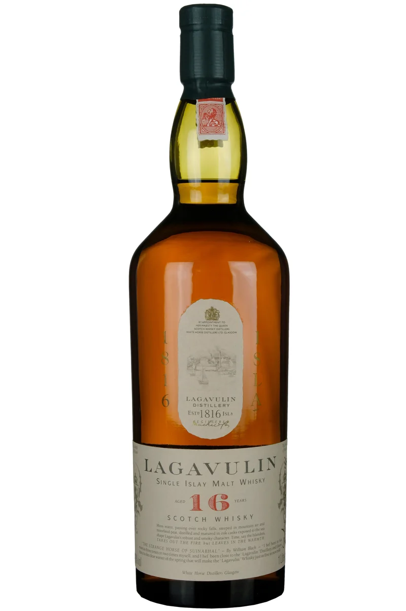 Lagavulin 16 Year Old White Horse 1990s 1 Litre