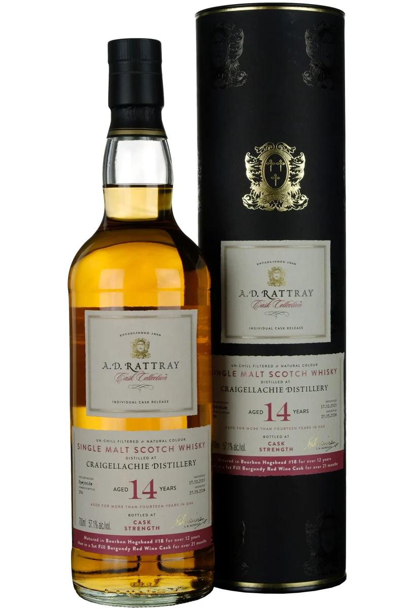 Craigellachie 2010-2024 | 14 Year Old A. D. Rattray Cask Collection Single Cask 18