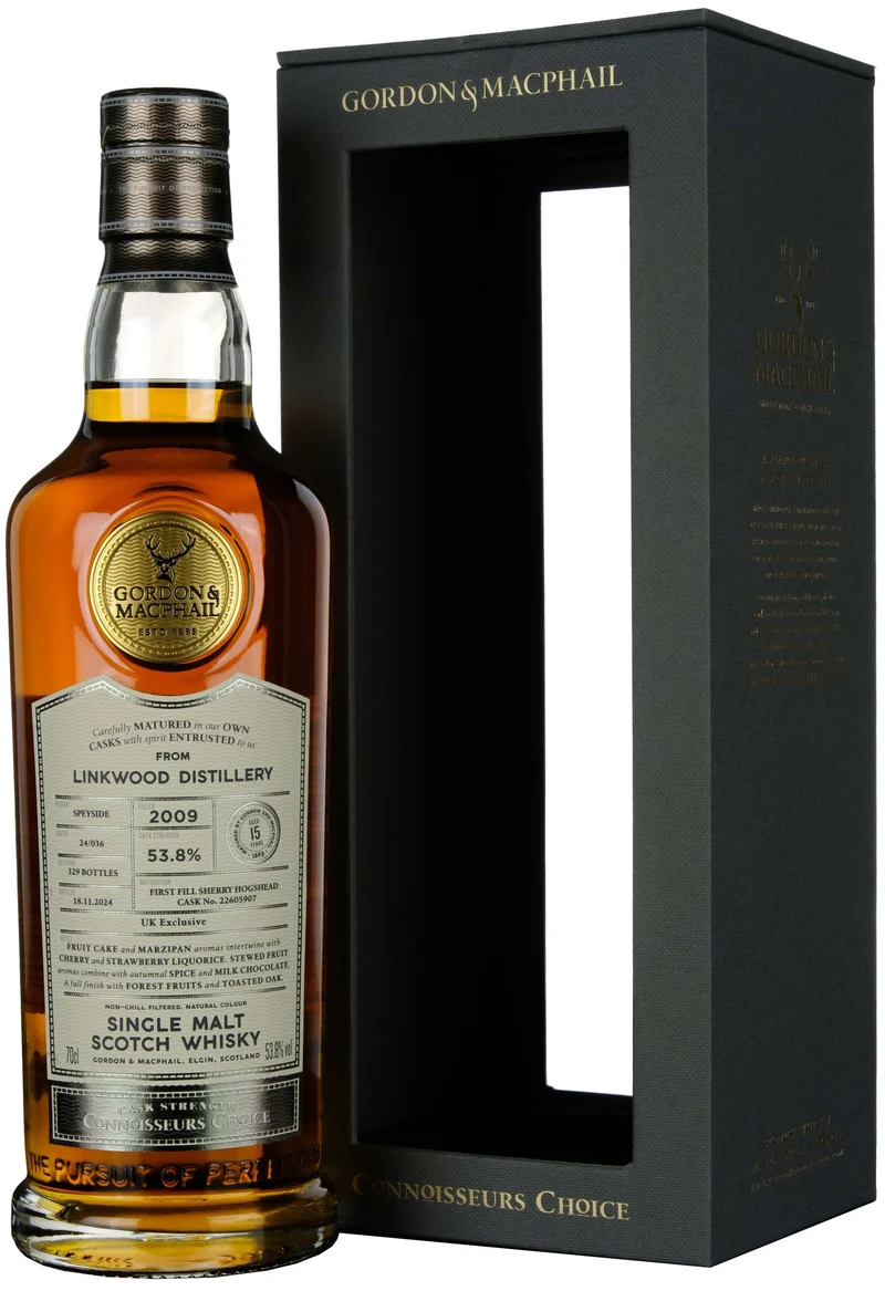Linkwood 2009-2024 | 15 Year Old Gordon & MacPhail Connoisseurs Choice Single Cask 22605907