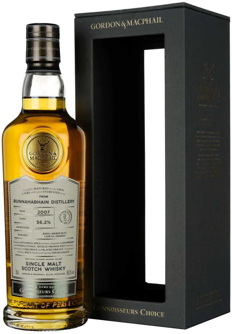 Bunnahabhain 2007-2024 | 17 Year Old Gordon & MacPhail Connoisseurs Choice Single Cask 18600604