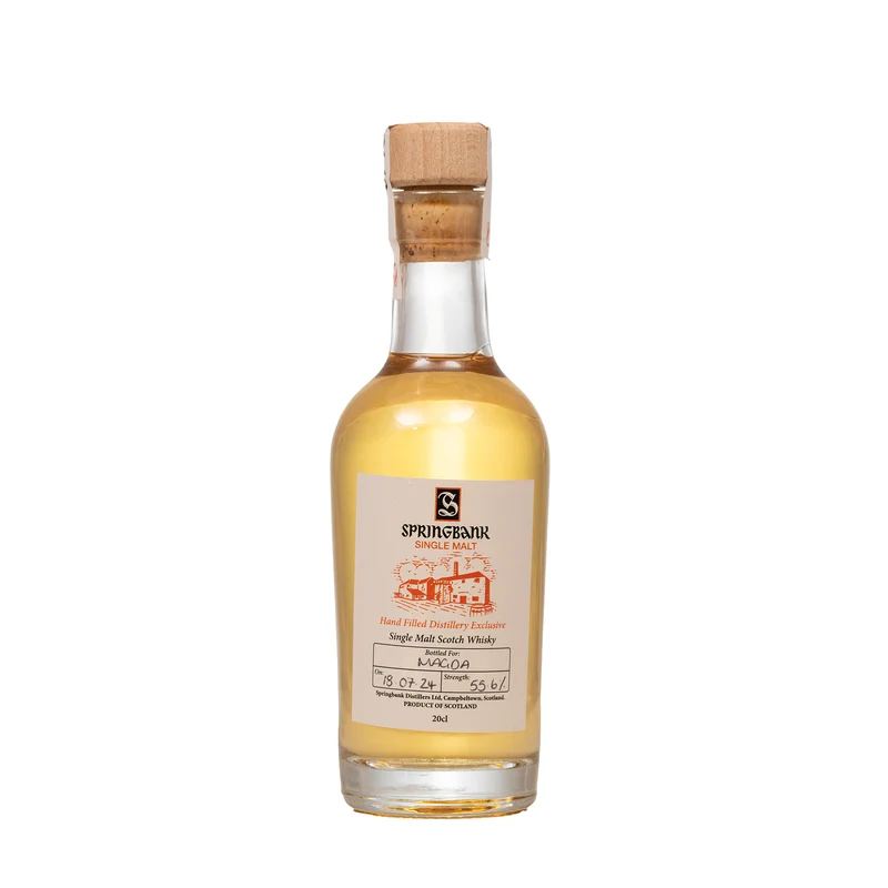 Springbank 2024 Hand Filled Distillery Exclusive 55.6% 20cl