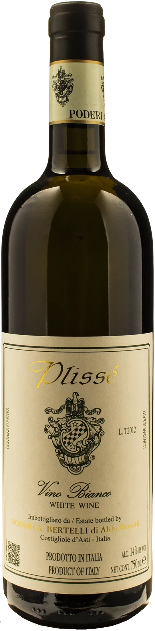Poderi Bertelli Traminer Plisse 2012