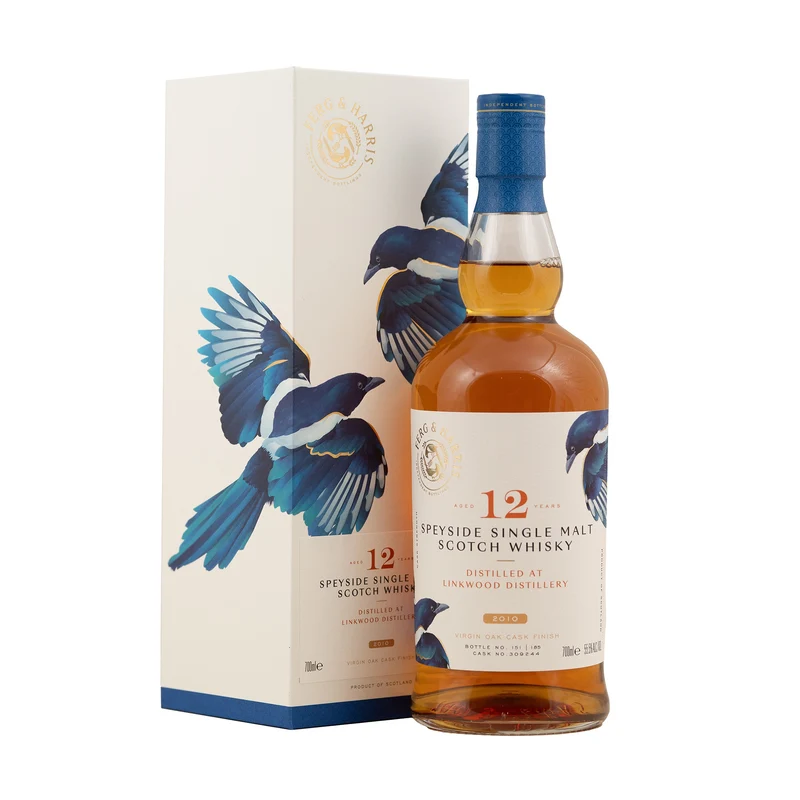Linkwood 12 Year Old Virgin Oak Barrel Whisky Ferg & Harris 55.5%