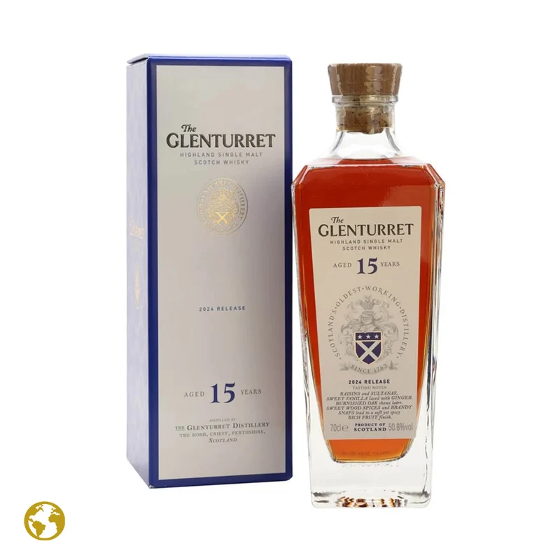Glenturret 15 Year Old Single Malt Whisky 2024 Release 50.8%