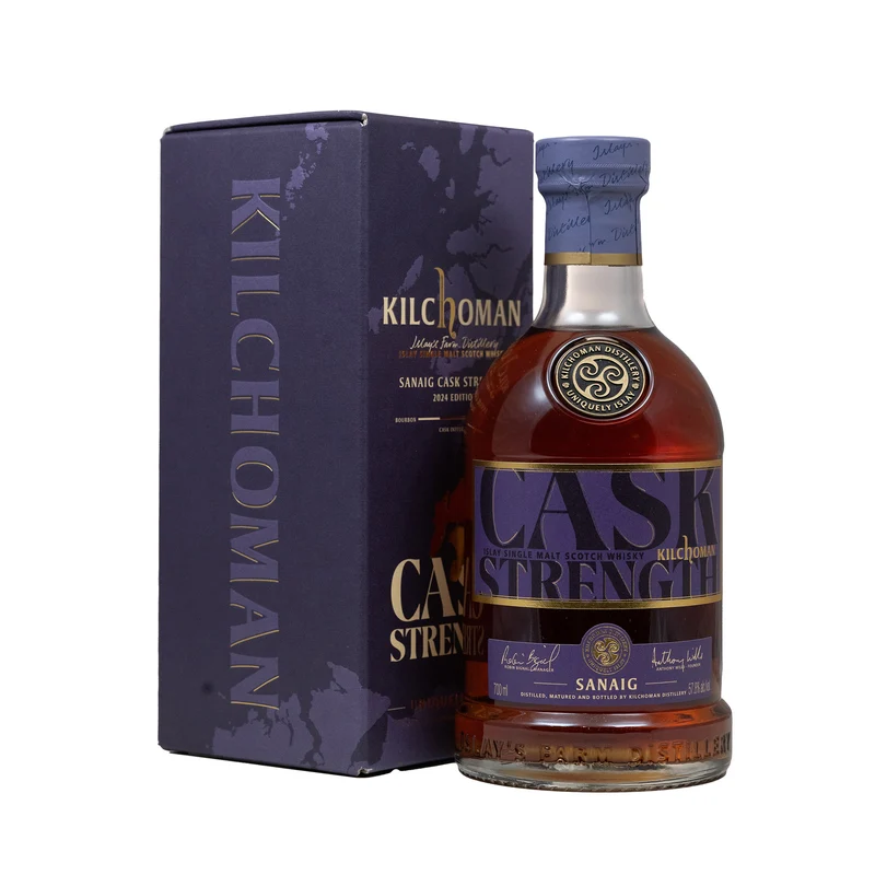 Kilchoman Sanaig Cask Strength Whisky 2024 Release 57.8%