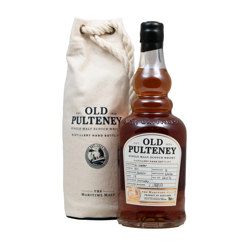Old Pulteney 13 Year Old Single Cask Ex-Oloroso 2010 Cask #1811 62.5%