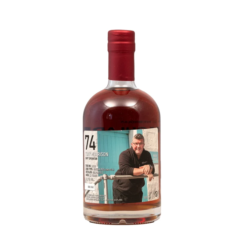 Bruichladdich Crew Valinch 13 Year Old Whisky No. 74 Tony Morrison 56.7%