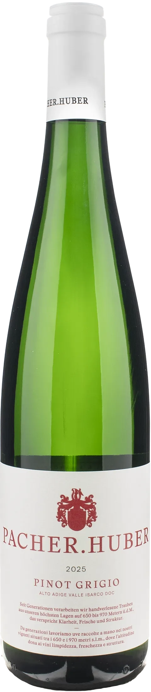 Pacher Hof Huber Valle Isarco Pinot Grigio 2025