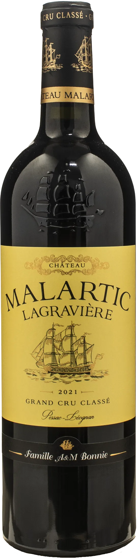 Chateau Malartic Lagraviere Pessac Leognan Grand Cru Classe des Graves Rouge 2021
