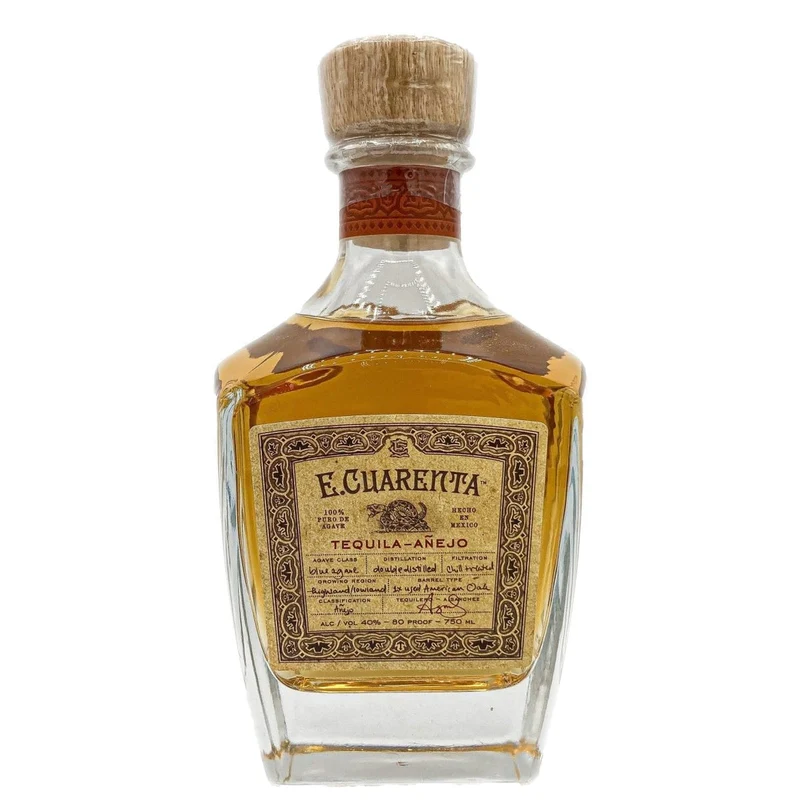 E. Cuarenta Tequila Añejo