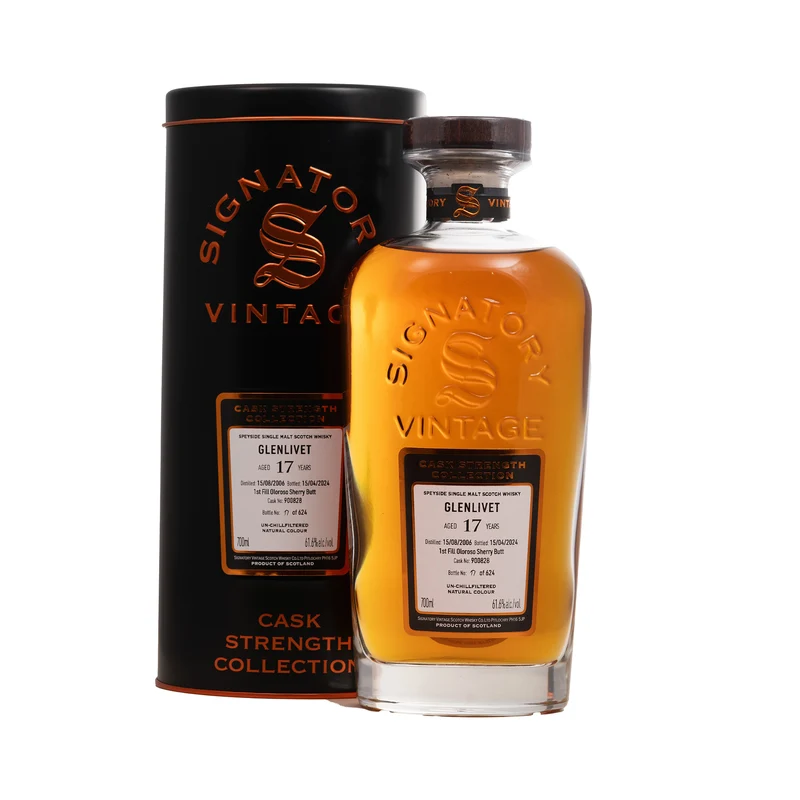 Glenlivet 2006 17 Year Old Whisky Vintage Cask #900828 61.6%