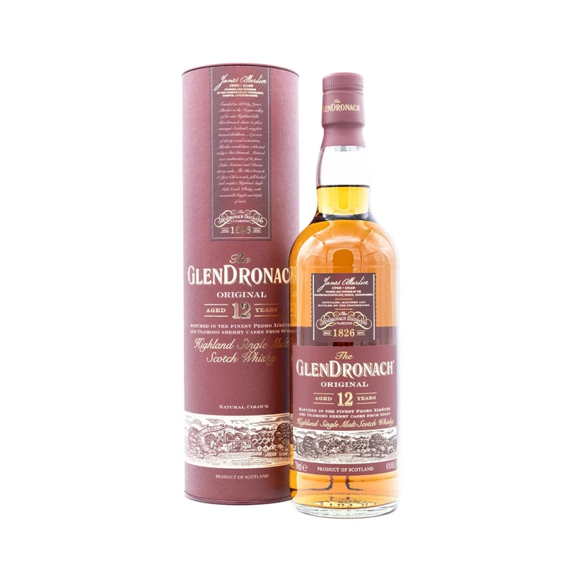Glendronach 12 Year Old Single Malt Whisky 2022 Release 43%