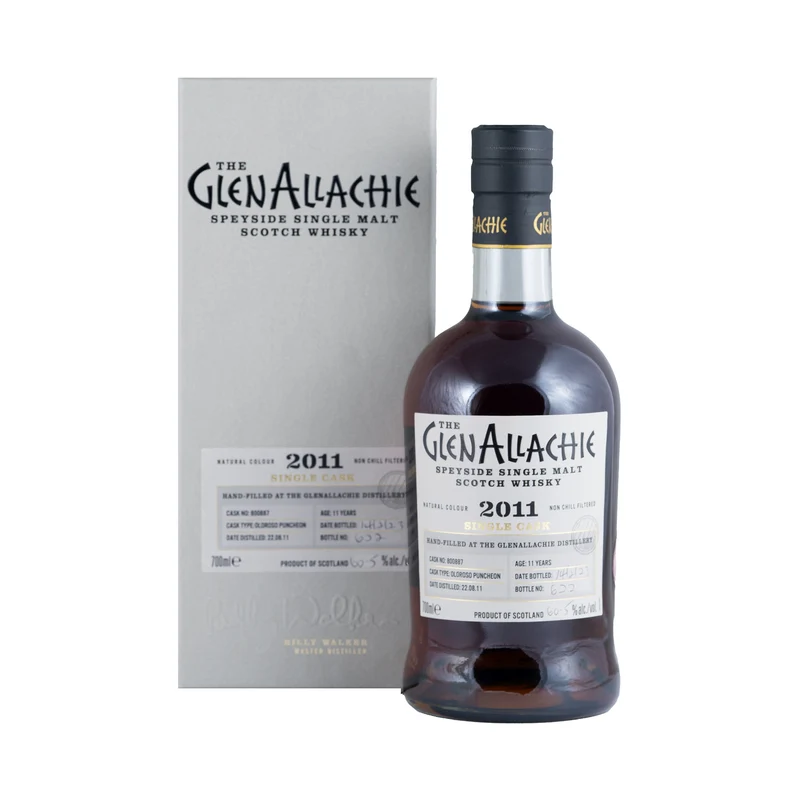 Glenallachie 2011 11 Year Old Oloroso Single Cask #800887 60.5%