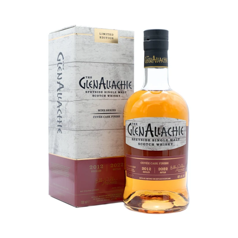 Glenallachie 9 Year Old Wine Series Cuvee Cask Finish 48%