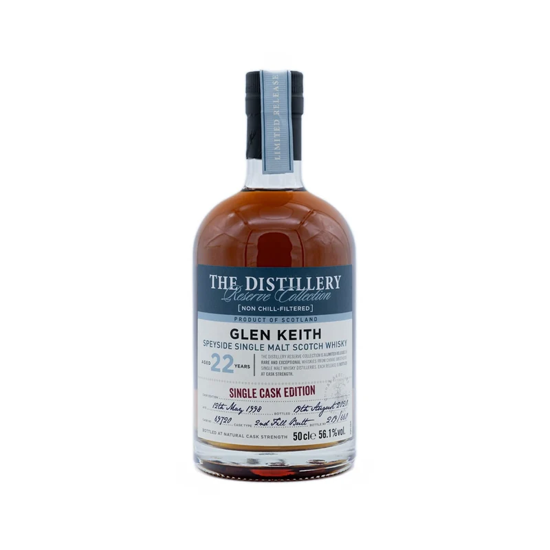 Glen Keith 1998 22 Year Old Whisky Single Cask 69720 56.1%