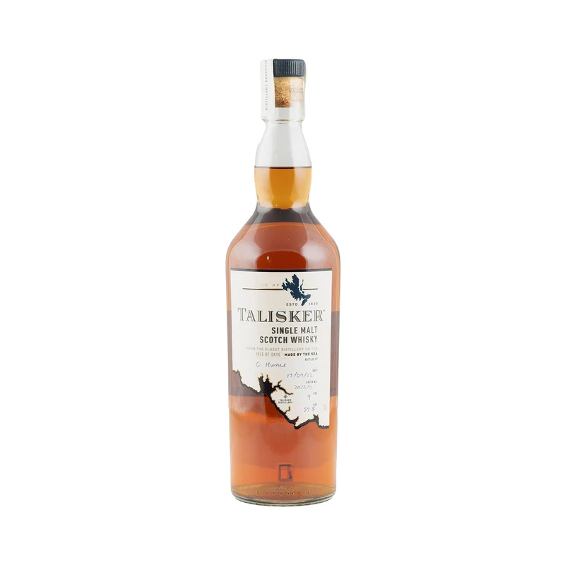 Talisker 9 Year Old Whisky Hand Filled Rejuvenated Red Wine Cask 59.8%