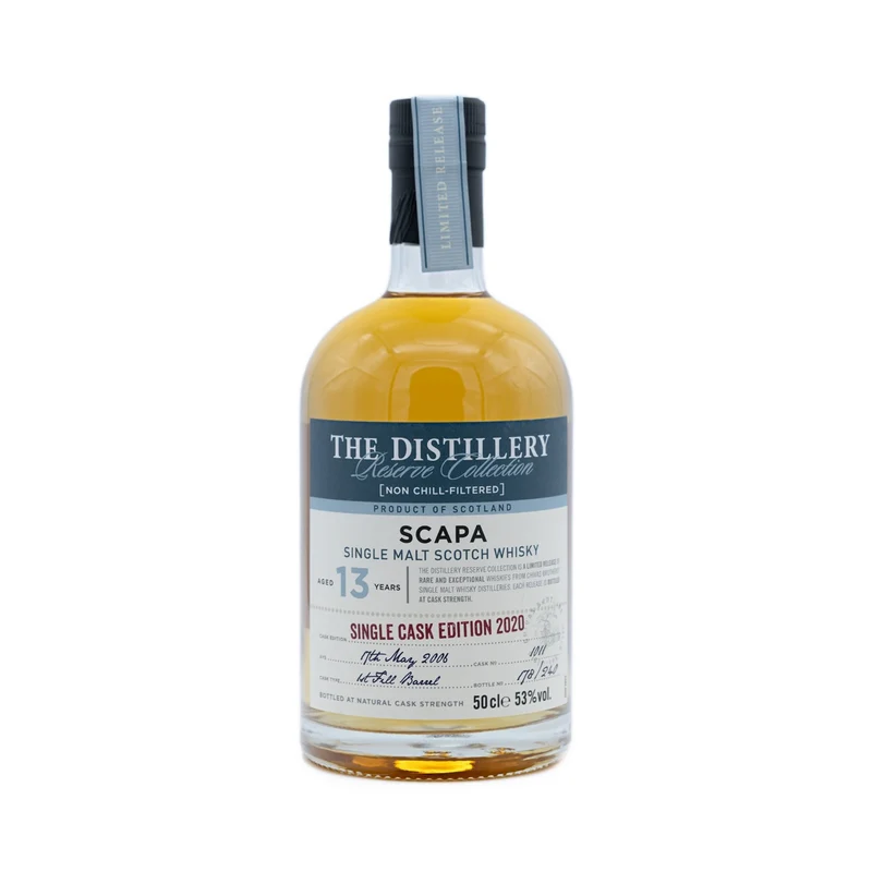 Scapa 13 Year Old Whisky 1st Fill Barrel #1011 53%