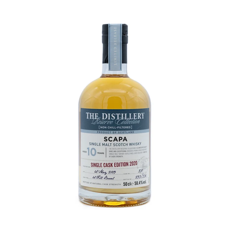Scapa 10 Year Old Whisky 1st Fill Barrel #930 58.4%