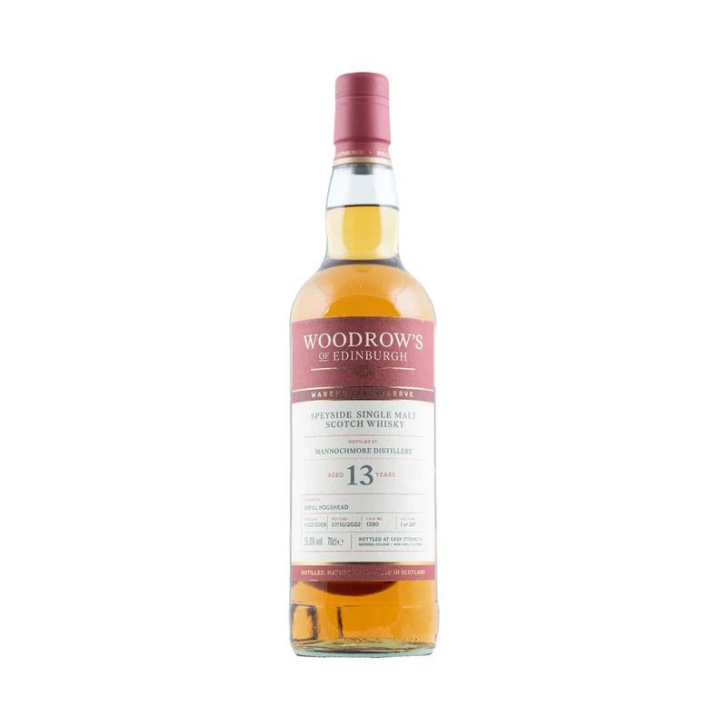 Mannochmore 13 Year Old Refill Hogshead Woodrow's 55%
