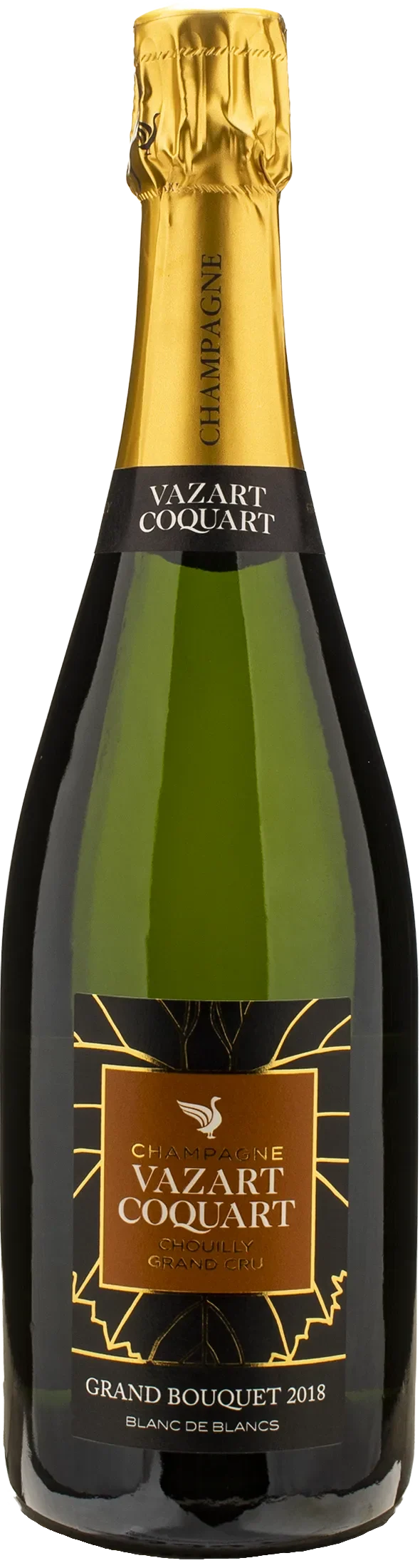 Vazart Coquart Champagne Grand Cru Blanc de Blancs Extra Brut Grand Bouquet Chouilly 2018