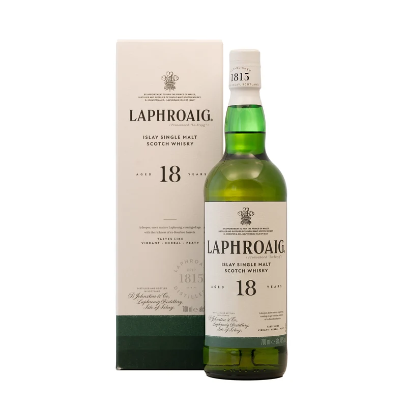Laphroaig 18 Year Old Single Malt Whisky 48%