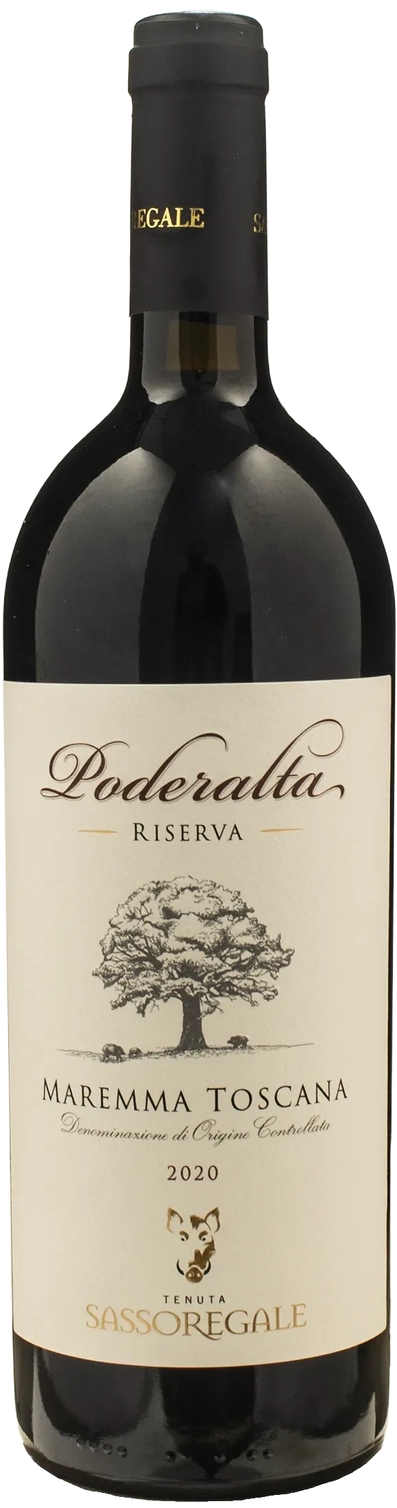 Sassoregale Maremma Toscana Poderalta Rosso Riserva 2020