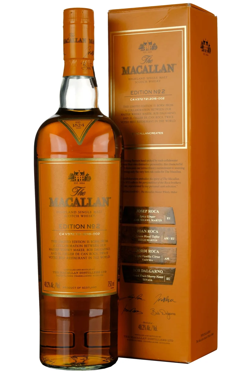 Macallan Edition No.2 Bottled 2016
