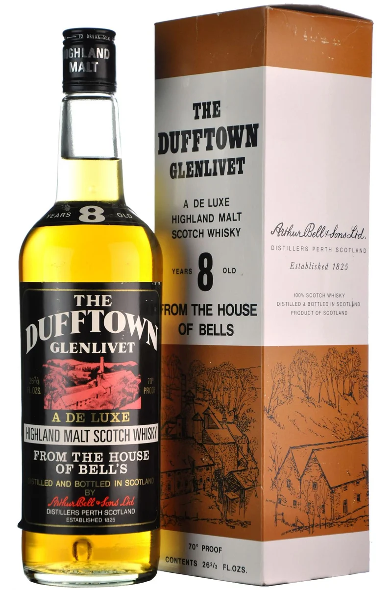 Dufftown-Glenlivet 8 Year Old 1970s