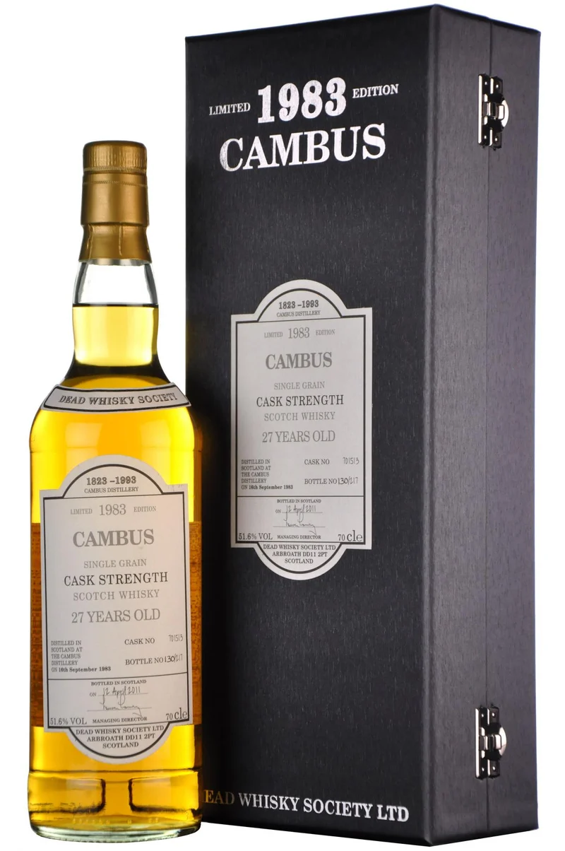 Cambus 1983-2011 | 27 Year Old Dead Whisky Society Single Cask 701513