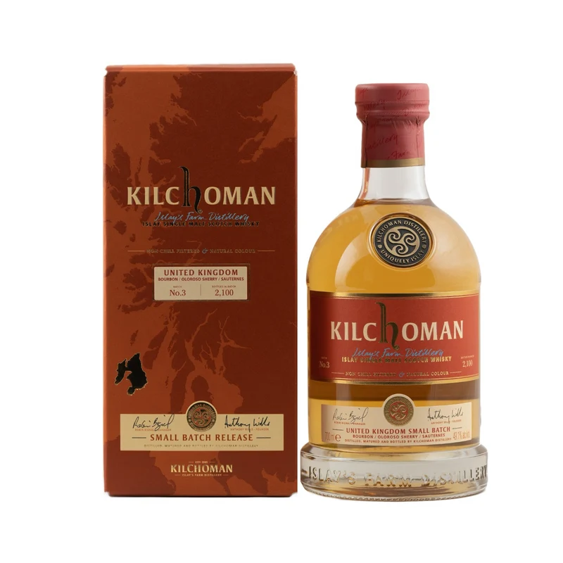 Kilchoman UK Small Batch Whisky No 3 49.1%
